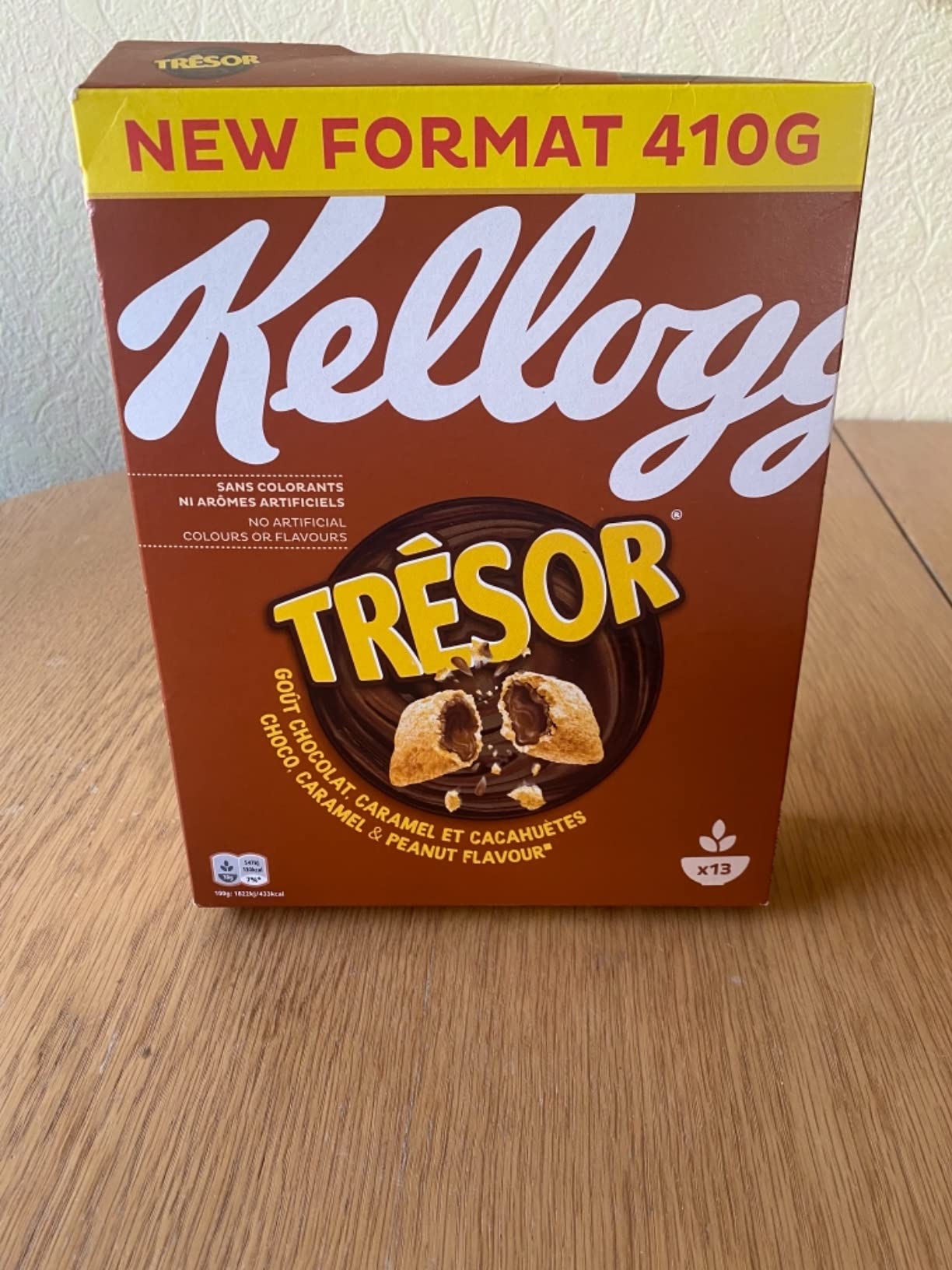 Kellogg's Tresor Choco Caramel Peanut Cerealien 410g