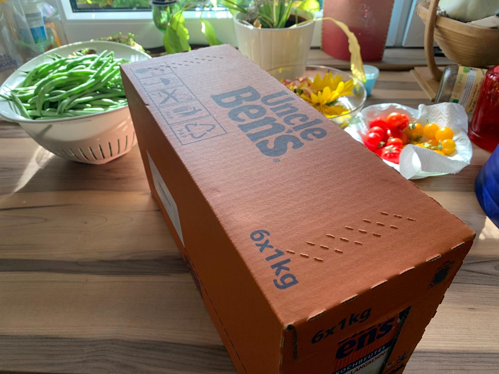 Ben's Original Langkorn Reis Kochbeutel 9x500g 20 Min