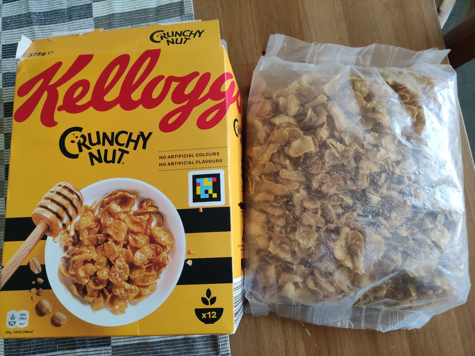 Kellogg's Crunchy Nut Cornflakes Honig-Erdnuss 720g
