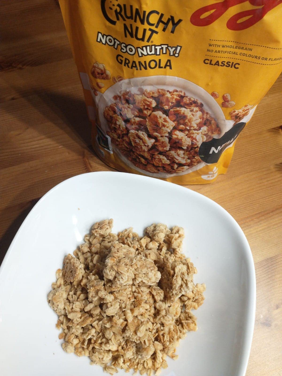 Kellogg's Crunchy Nut Classic Granola Müsli 380g Vollkorn