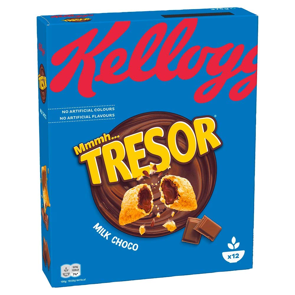 Kellogg's Tresor Schokolade Cerealien 375 g dunkel