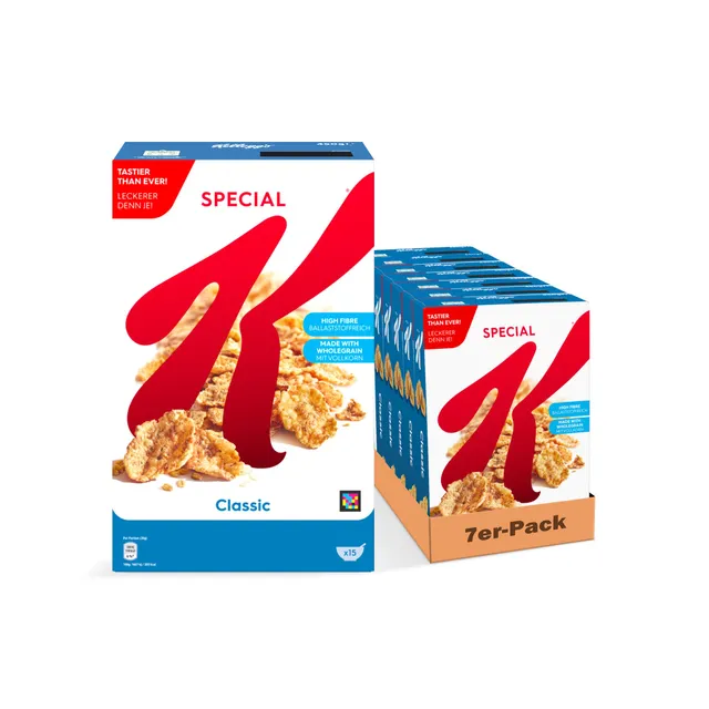 Kellogg's Special K Classic Flakes 7x450g Vollkorn