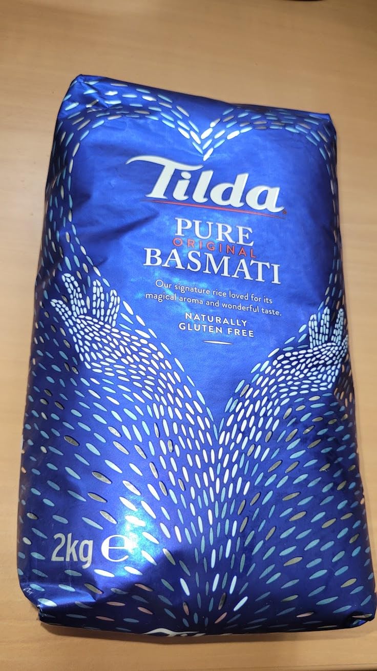Tilda Pure Original Basmati Reis 2 x 2 kg Langkorn