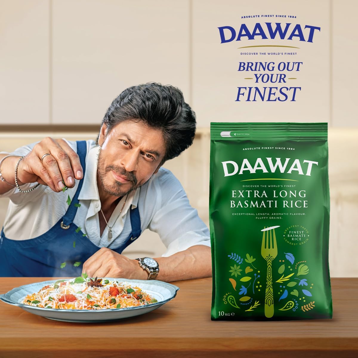 Daawat Extra Long Basmatireis 10 kg aromatisch