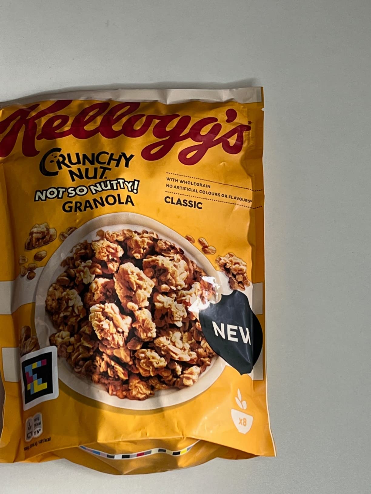 Kellogg's Crunchy Nut Classic Granola Müsli 380g Vollkorn