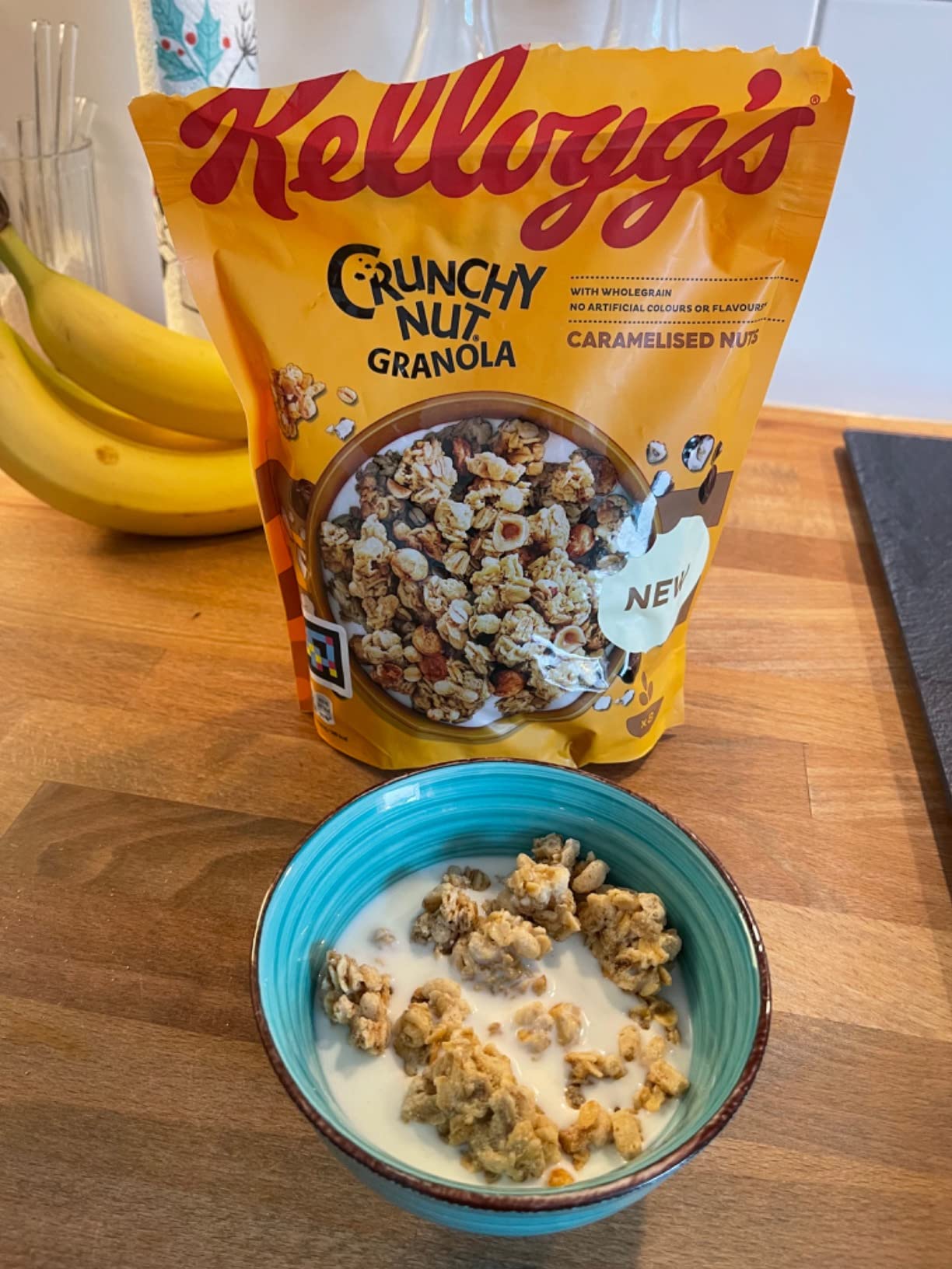 Kellogg's Crunchy Nut Caramelised Nuts Müsli 380g karamellisiert