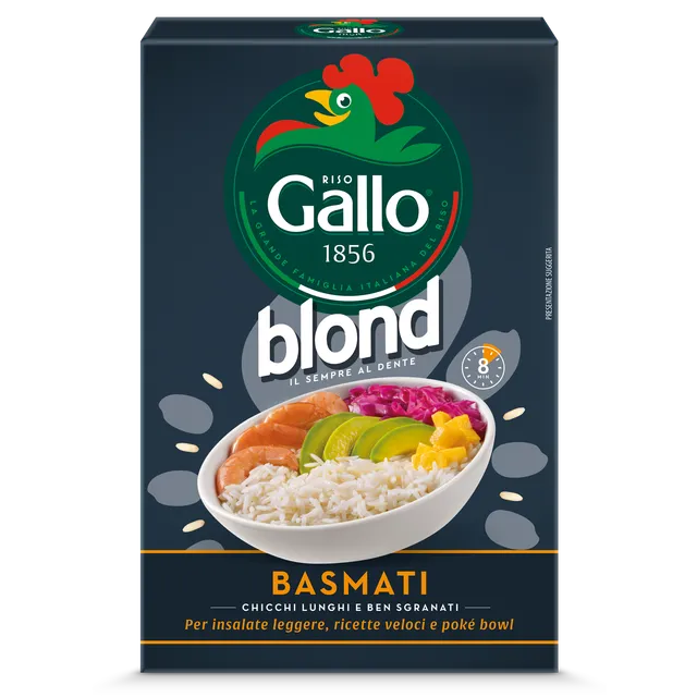 Riso Gallo Blond Basmati Parboiledreis locker aromatisch