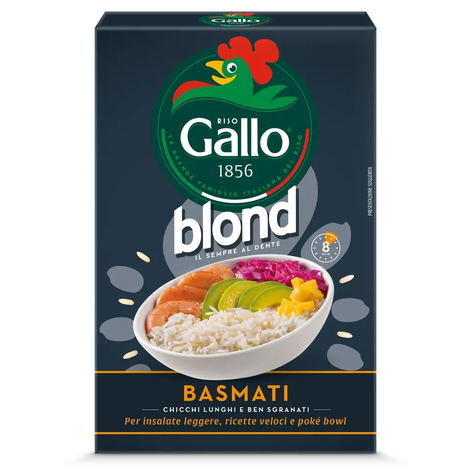 Riso Gallo Blond Basmati Parboiledreis locker aromatisch