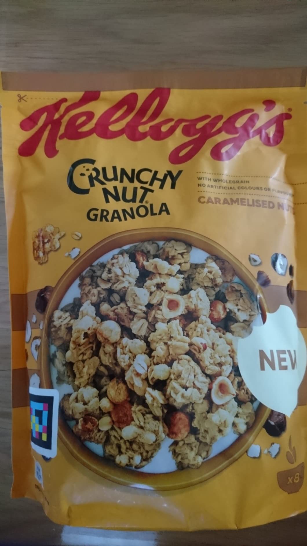 Kellogg's Crunchy Nut Caramelised Nuts Müsli 380g karamellisiert