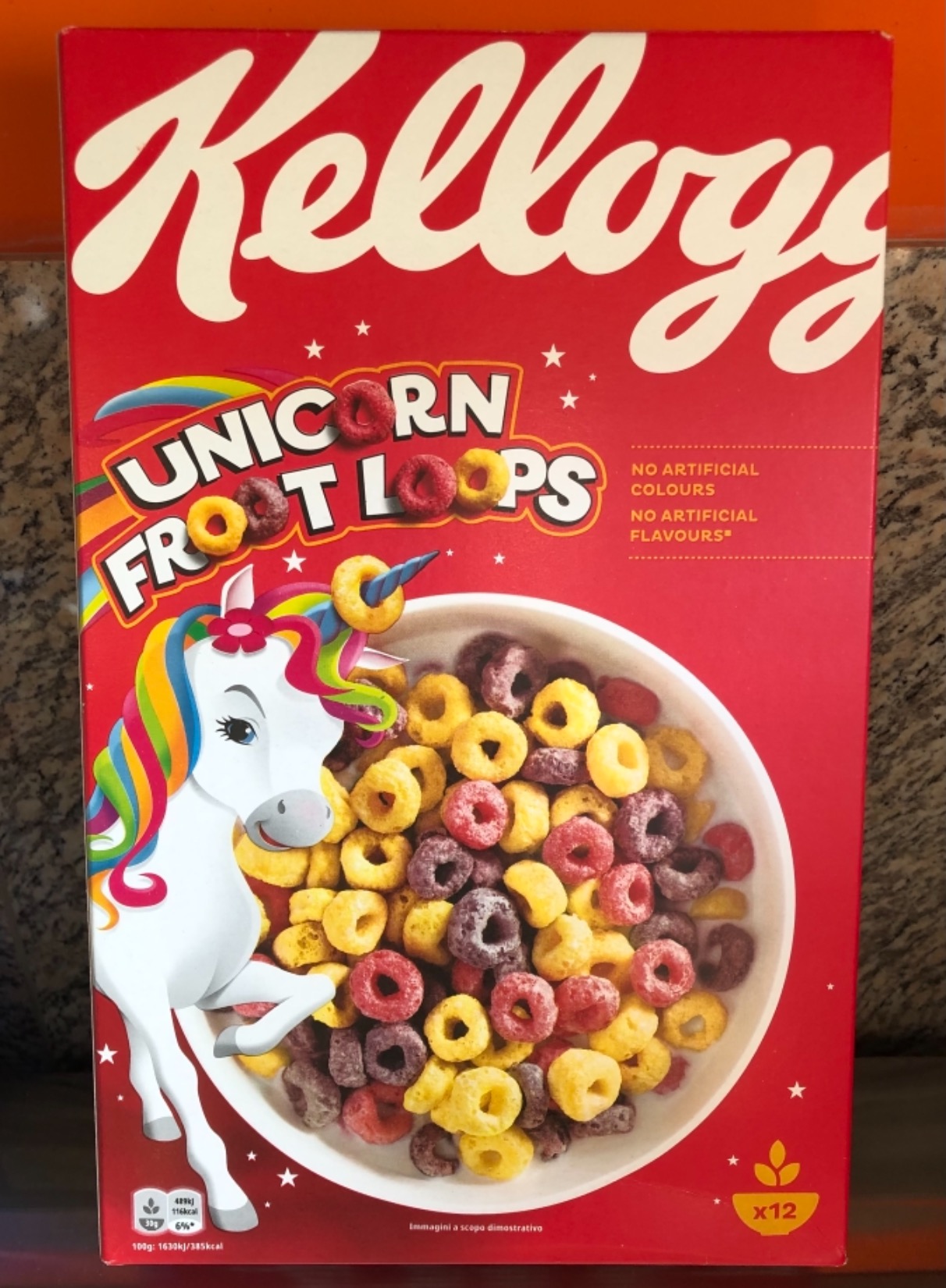 Kellogg's Froot Loops Cerealien 375 g Fruchtgeschmack