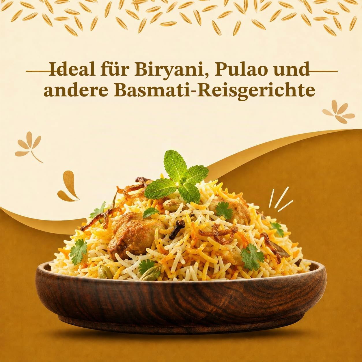 Daawat Golden Sella Easy Cook Basmatireis 5kg parboiled