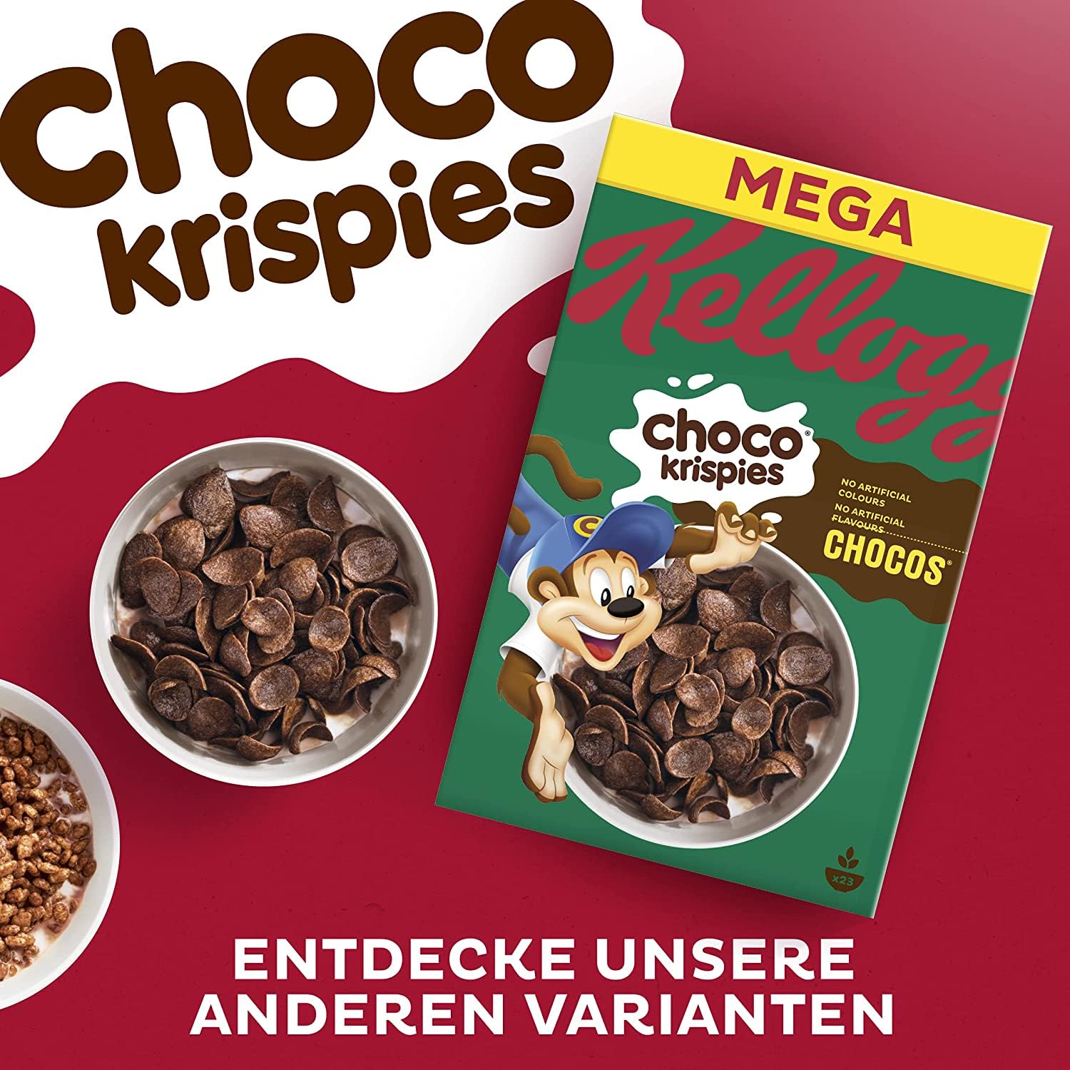 Kellogg's Choco Krispies Cerealien 6x330g Schoko