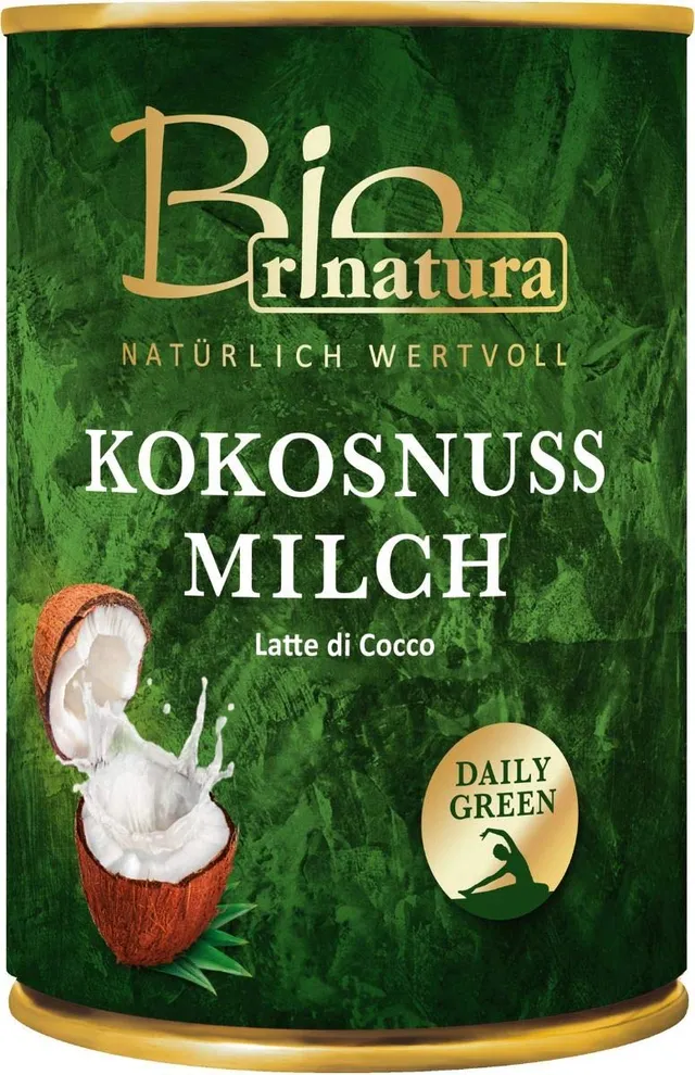 rinatura Kokosnussmilch Bio Dose 400ml laktosefrei