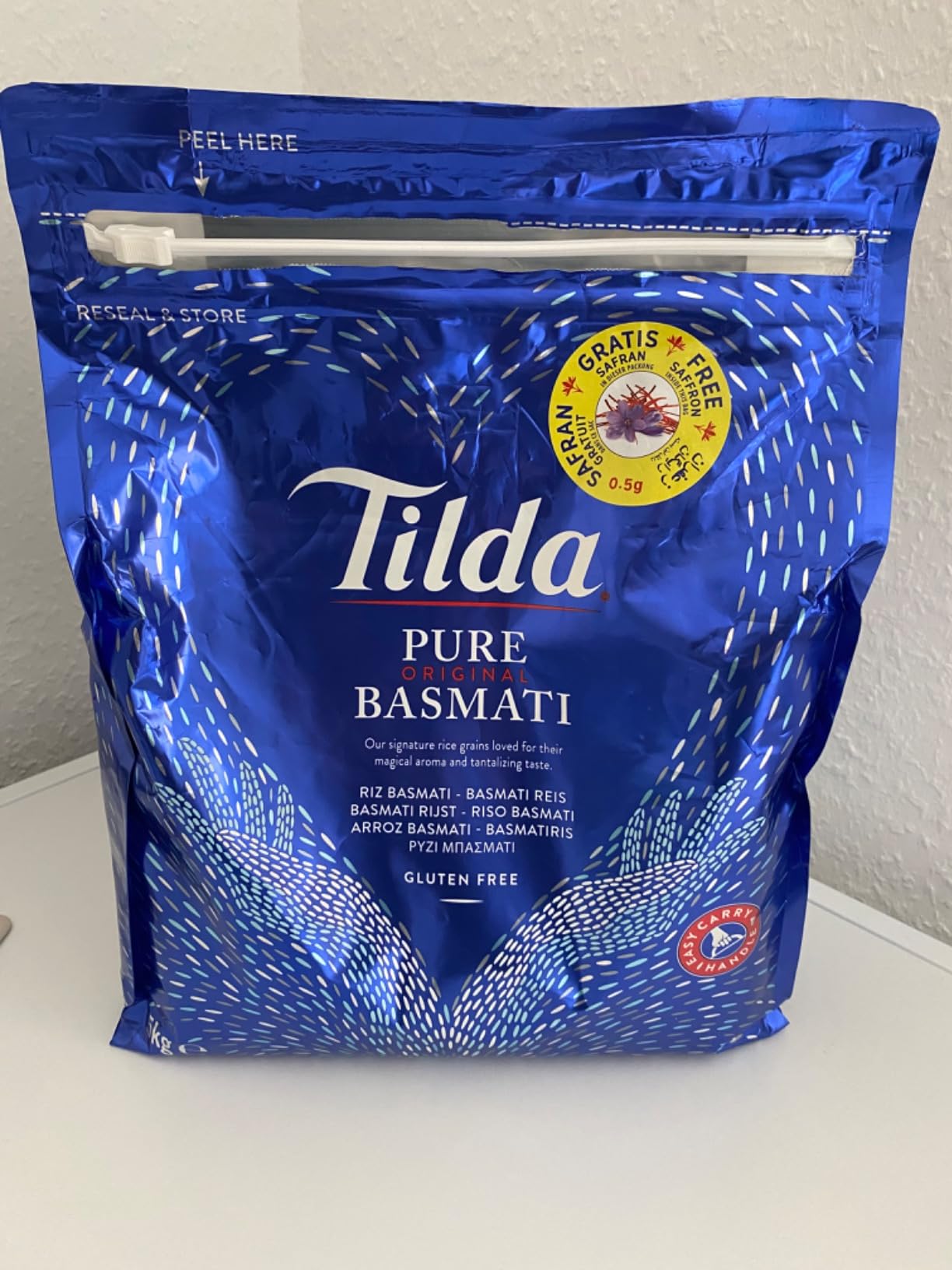 Tilda Pure Basmati Reis 10kg lockerer Langkornreis