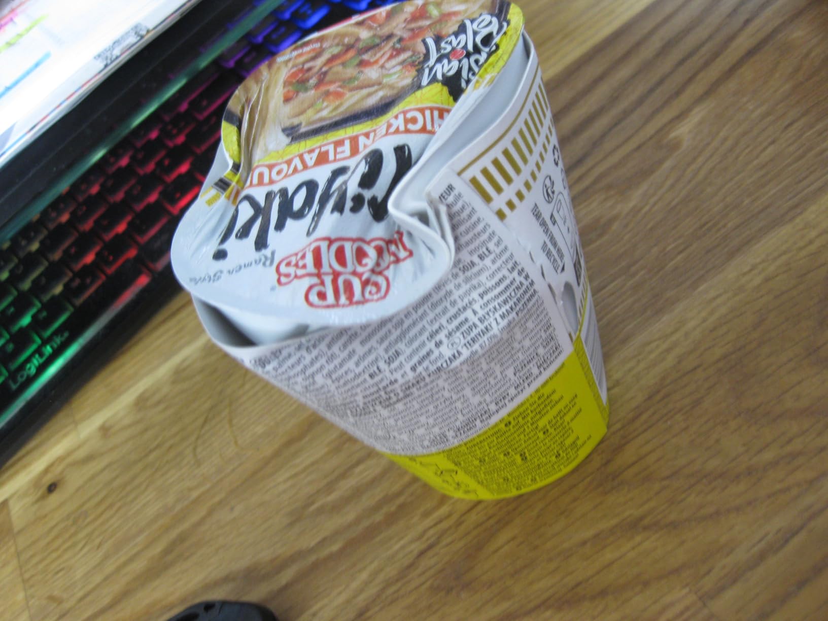Nissin Cup Noodles Teriyaki Instant-Nudeln 67 g