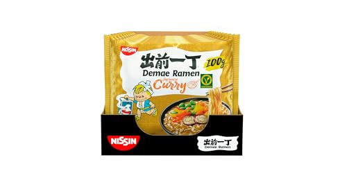 Nissin Demae Ramen Japanese Curry Instant-Nudeln 10x100g mild