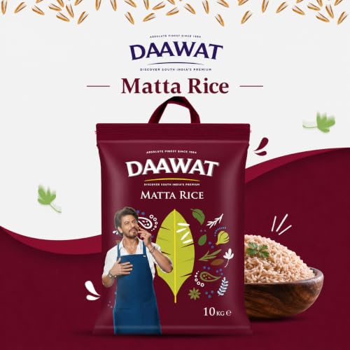 Daawat Kerala Matta Reis 10kg rot kernig