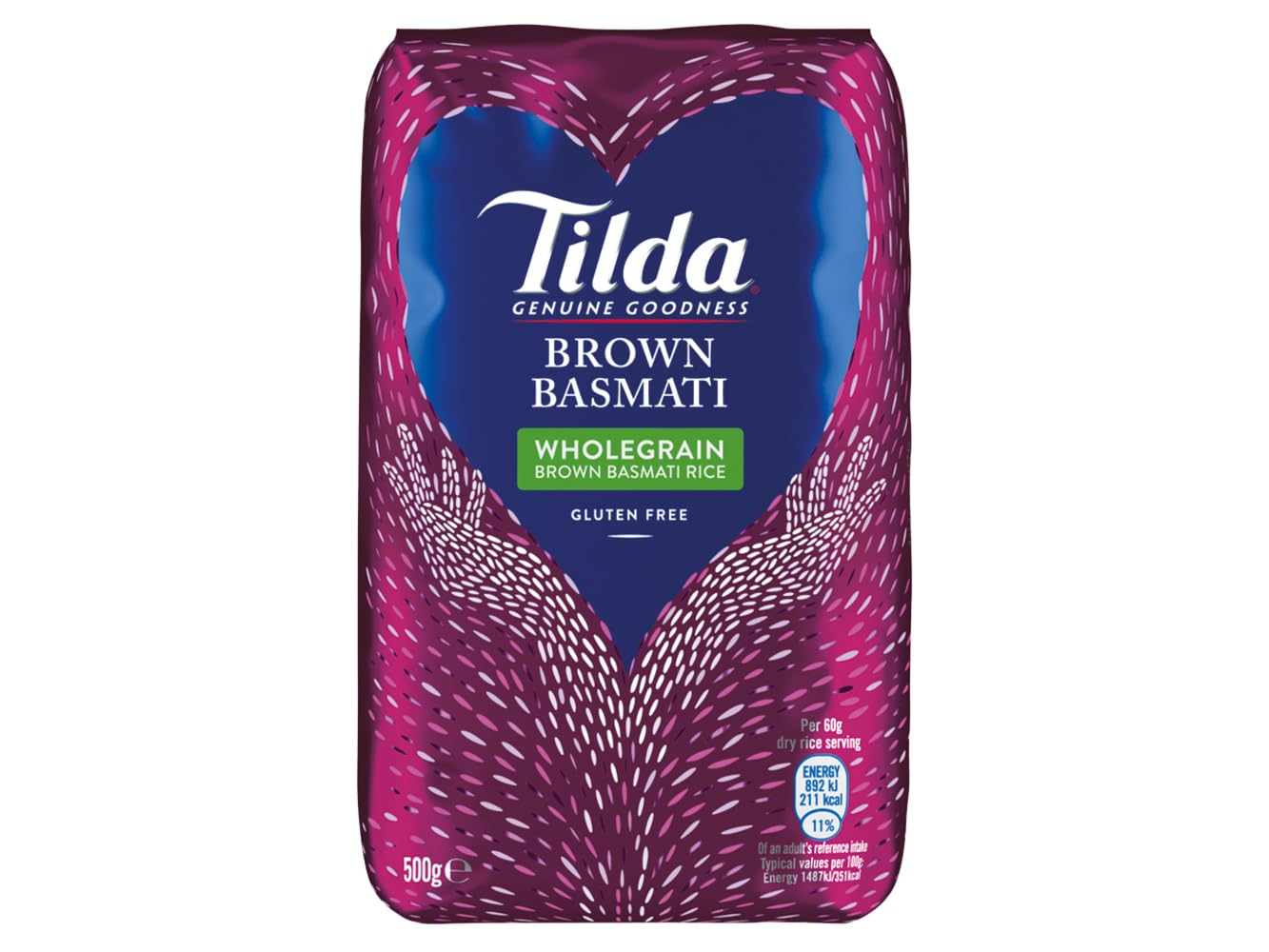 Tilda Vollkorn Basmati Reis Vollkornreis 5x500g ballaststoffreich