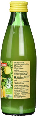 rinatura Bio Zitronensaft 6x250ml sizilianisch pur