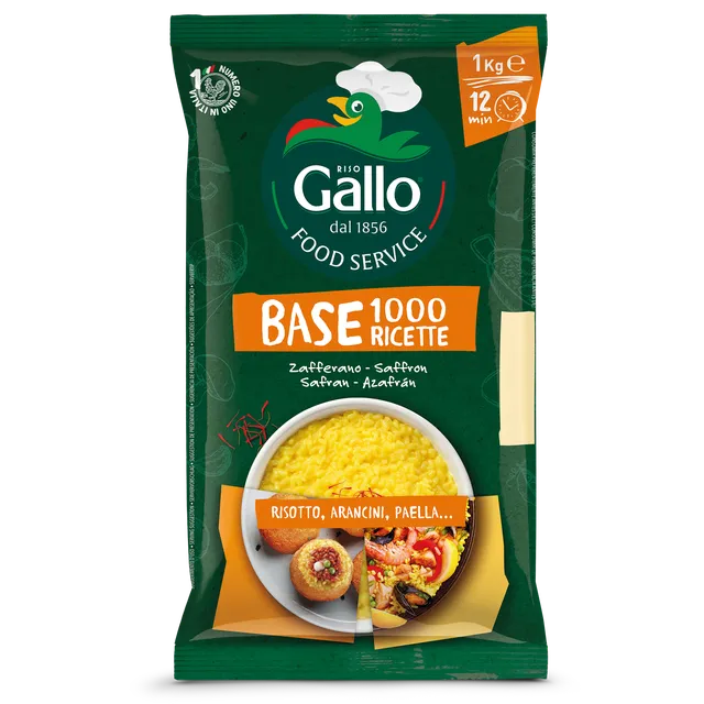 Riso Gallo 1000 Ricette Zafferano Risotto Safran