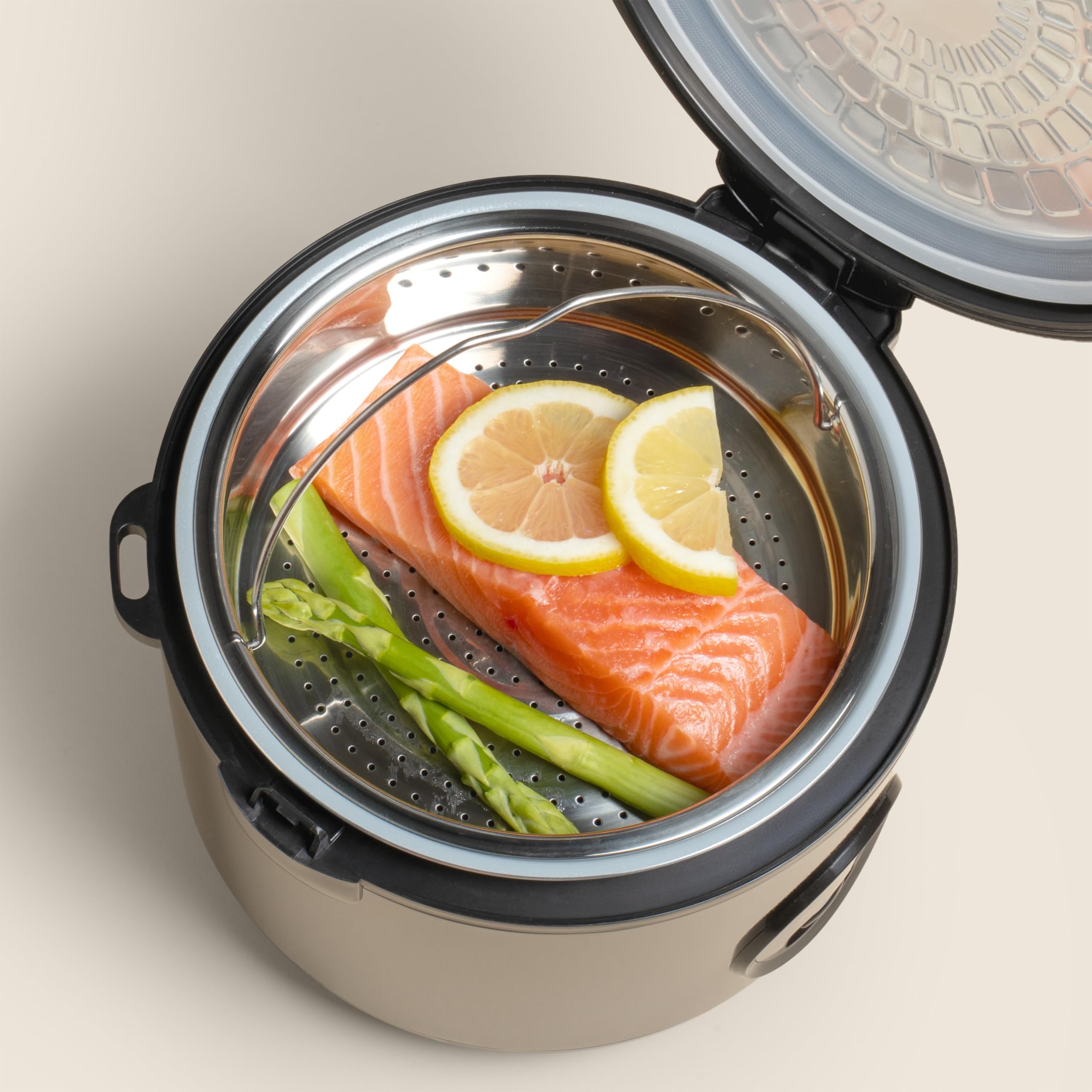 Reishunger Basis Dämpfeinsatz Edelstahl 1,2L Starter Set