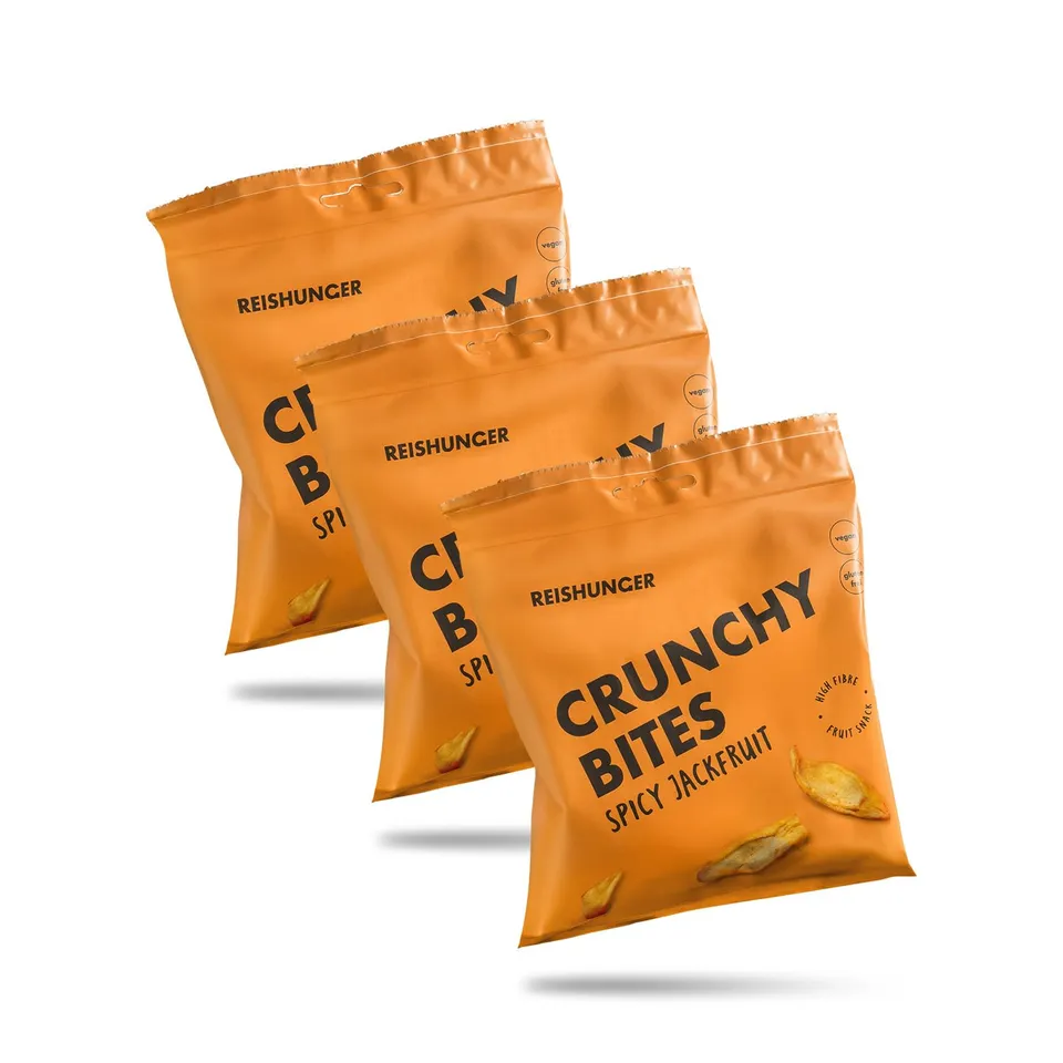 Reishunger Crunchy Bites Jackfruit 3x40g spicy