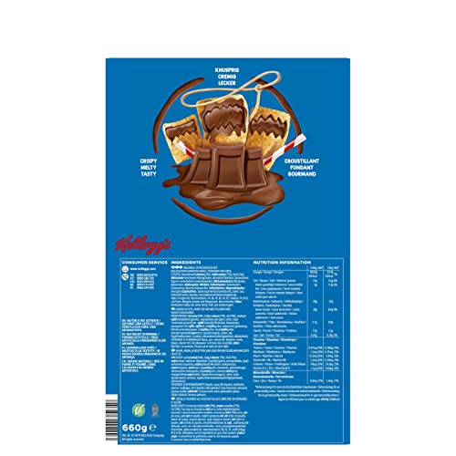 Kellogg's Tresor Milk Choco Cerealien 660g mit Schokofüllung