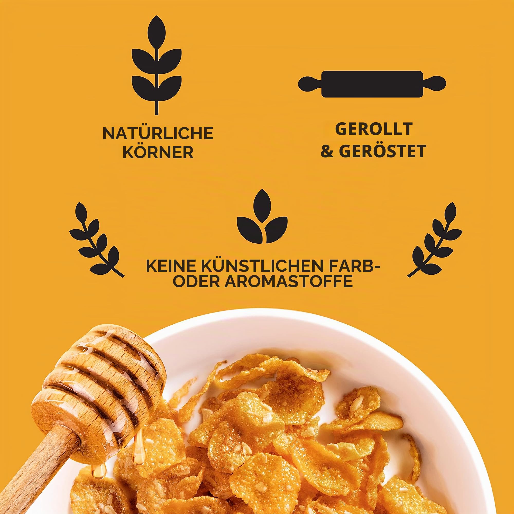 Kellogg's Crunchy Nut Cornflakes Honig-Erdnuss 720g
