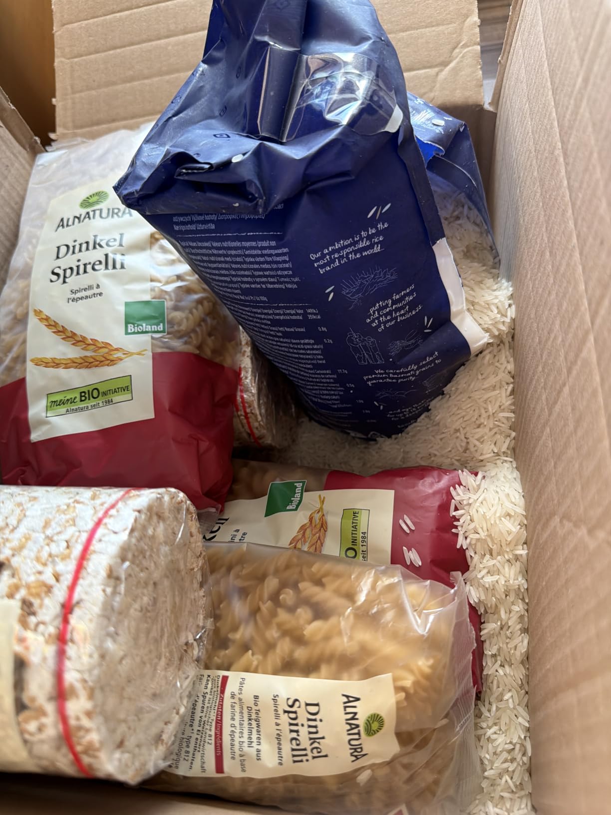 Tilda Pure Original Basmati Reis 2 x 2 kg Langkorn