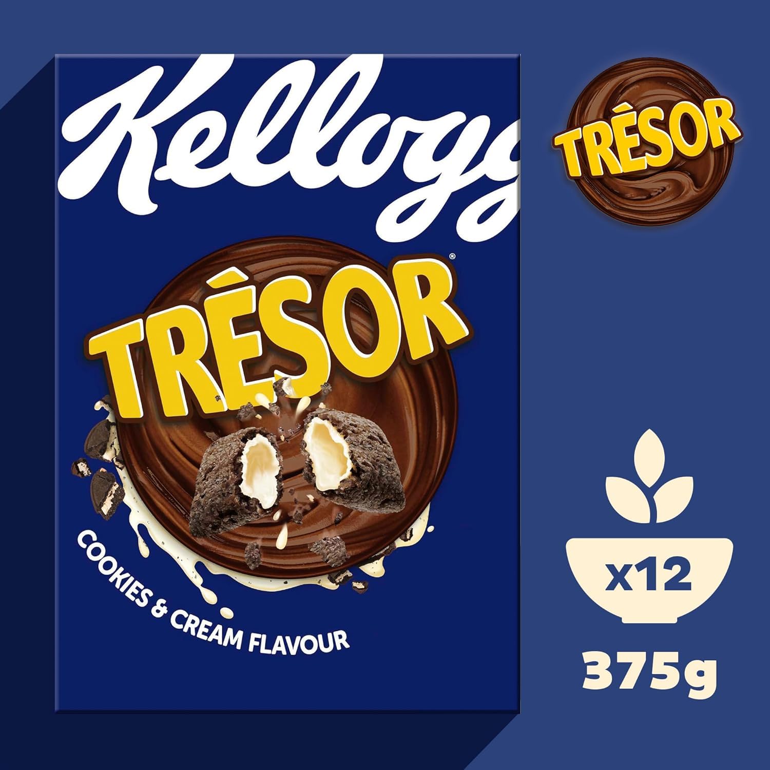 Kellogg's Tresor Cookies & Cream Cerealien 6x375g Kakao