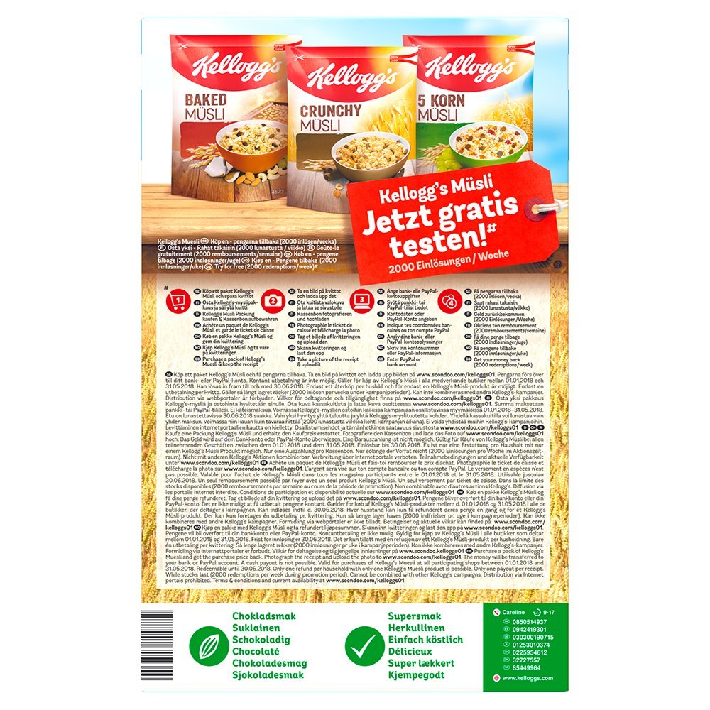 Kellogg's Tresor Milk Choco Getreidekissen 600g Schoko