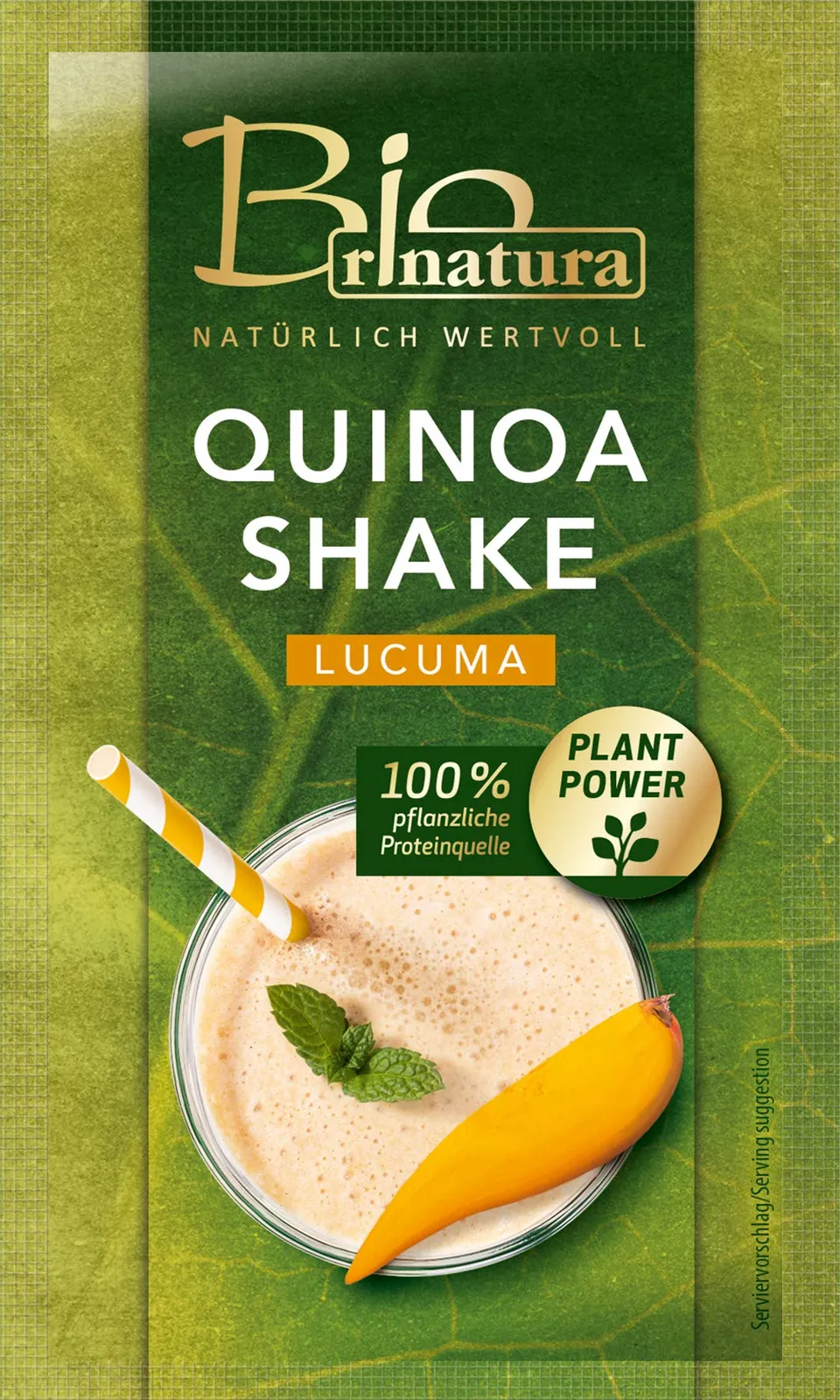 rinatura Quinoa Shake Lucuma Drink 15g Bio
