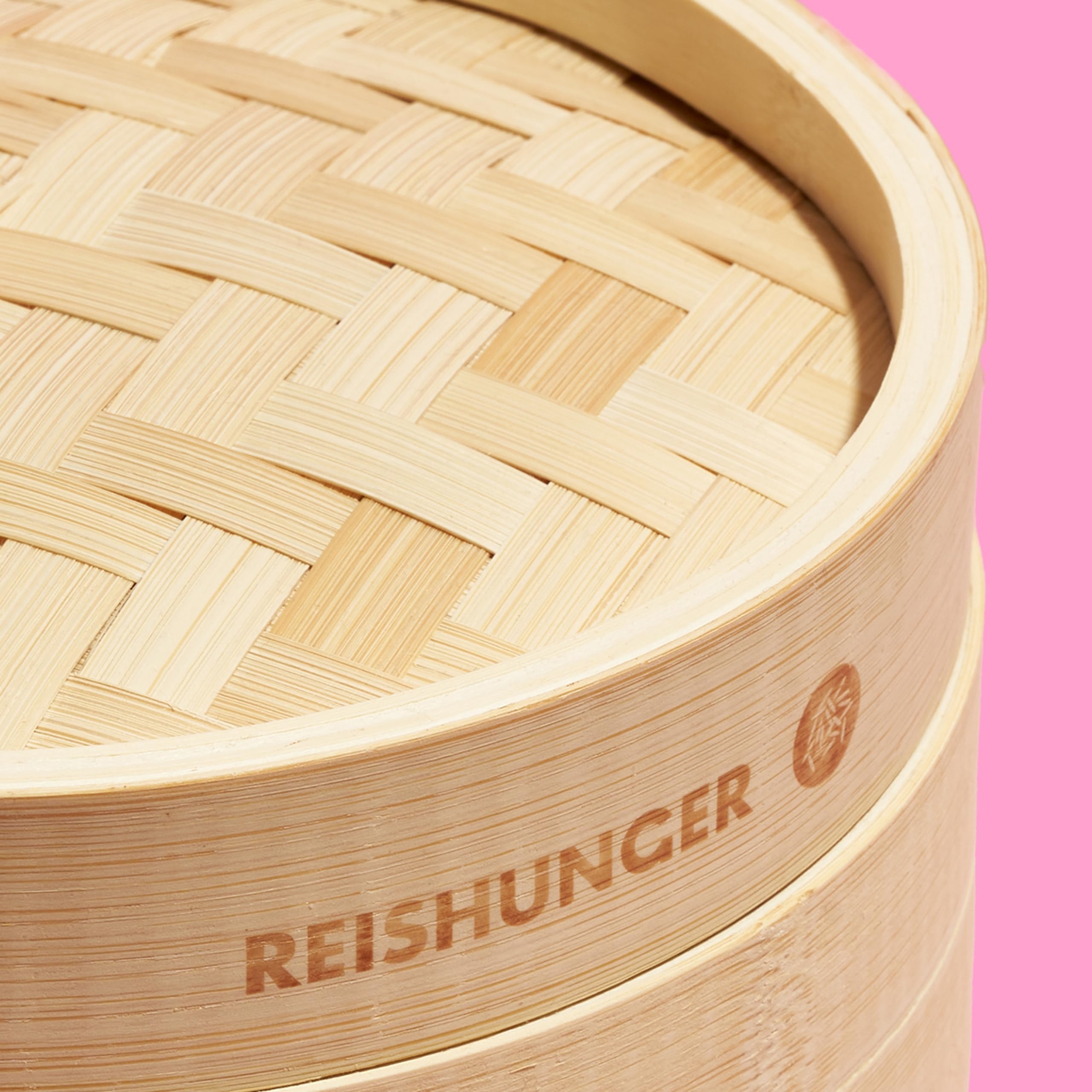 Reishunger Bambusdämpfer 20cm 2 Etagen für 2 Personen