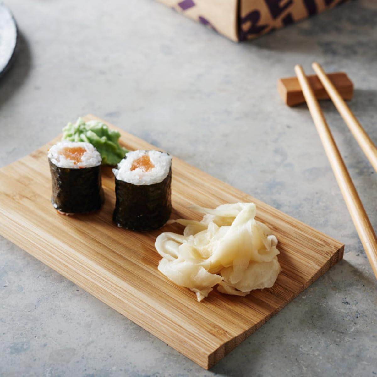 Reishunger Sushi Servier Set Bambus 4 Personen