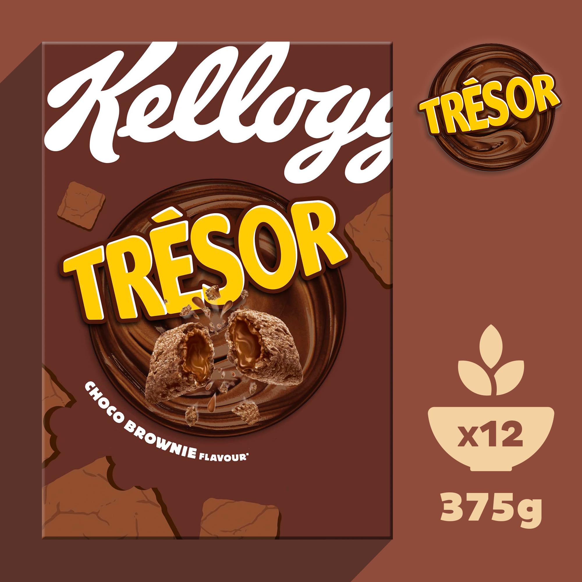 Kellogg's Tresor Choco Brownie Cerealien 6x375 g