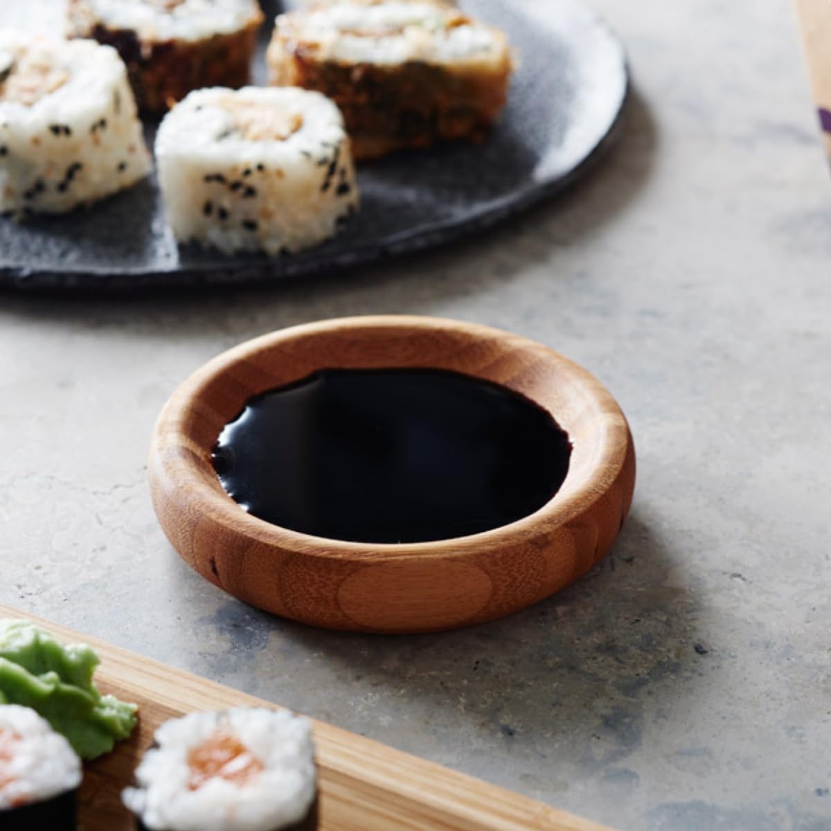 Reishunger Sushi Servier Set Bambus 4 Personen