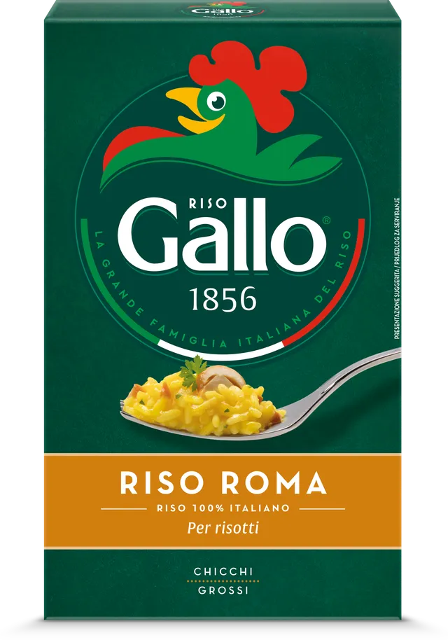 Riso Gallo Roma Risotto Reis weiß grobkörnig cremig
