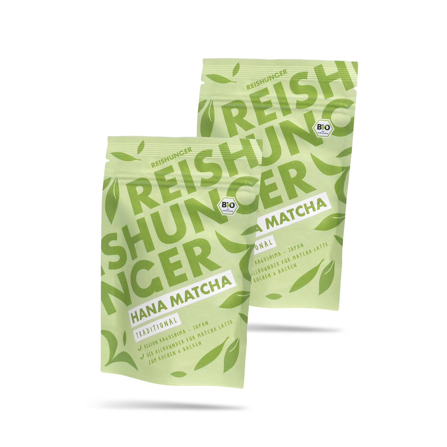 Reishunger Hana Matcha Pulver 3x50 g Bio Traditional
