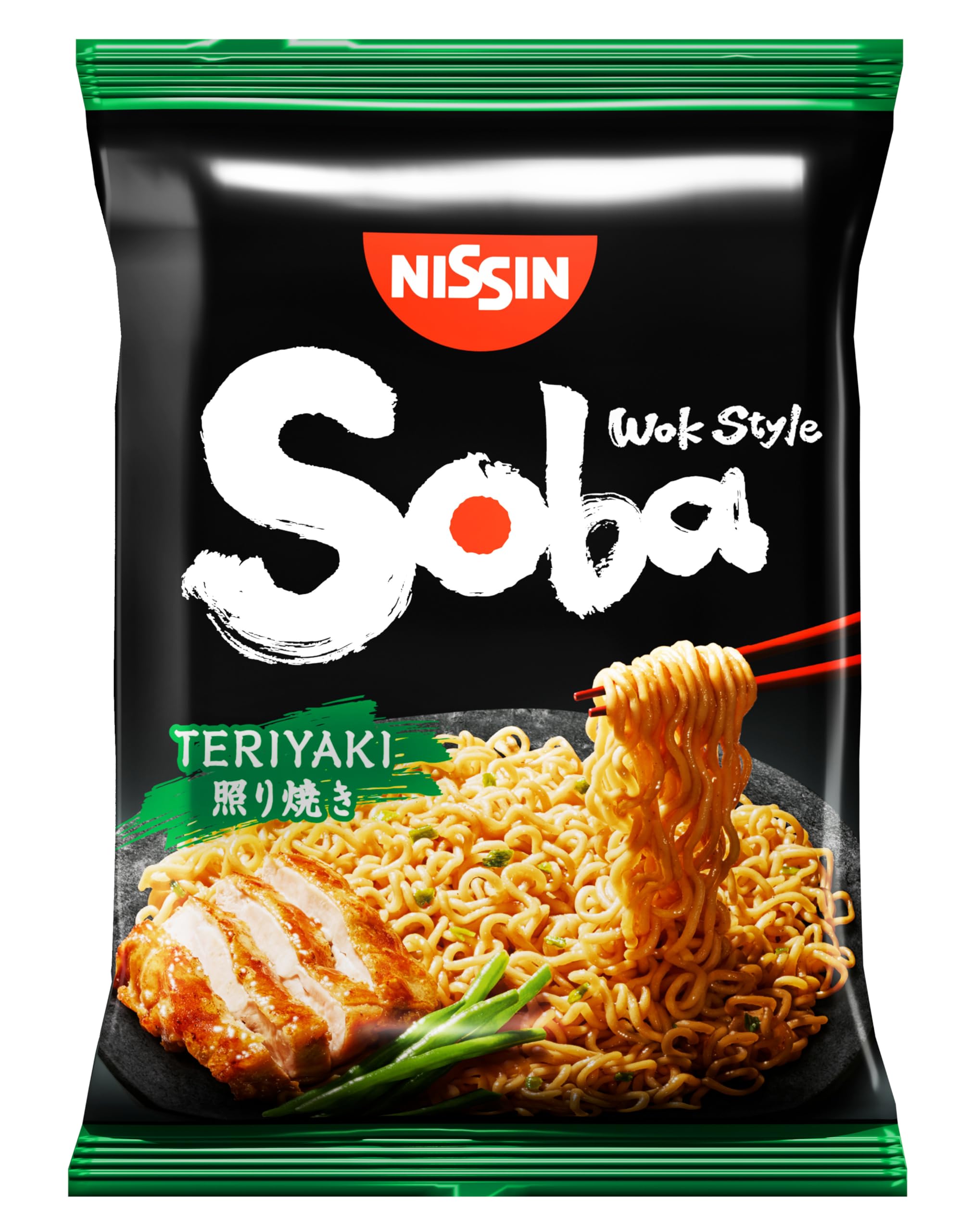 Nissin Soba Teriyaki Wok Nudeln 9er Pack 9x110g Pilze