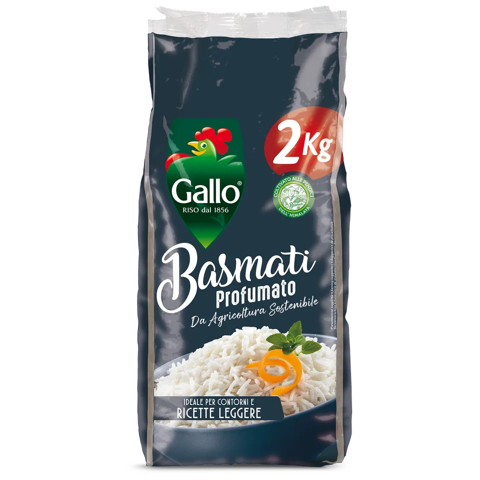 Riso Gallo Basmati-Reis aromatisch langkörnig