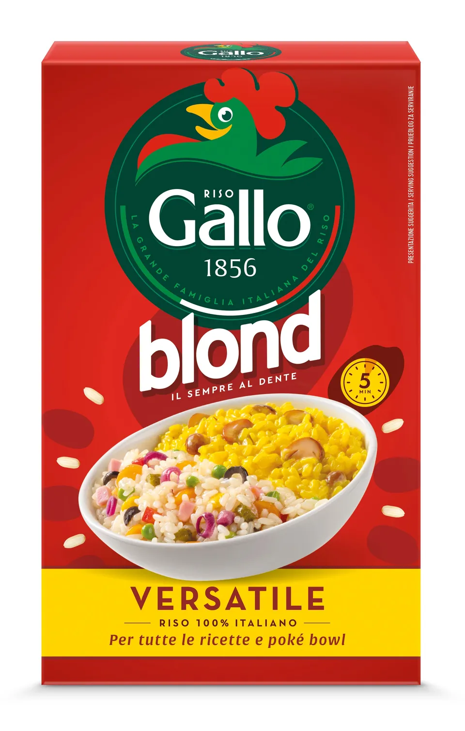 Riso Gallo Blond Parboiled Reis 5 Minuten vielseitig