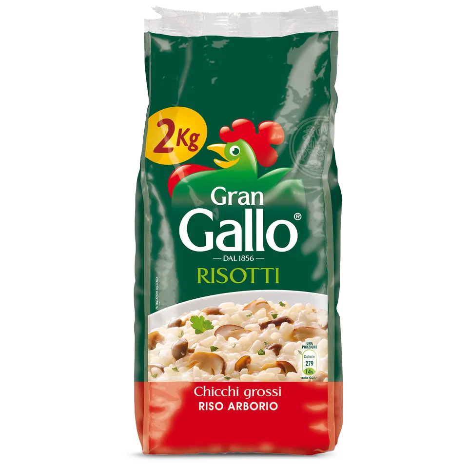 Riso Gallo Riserva Arborio Reis 2 kg Risotto