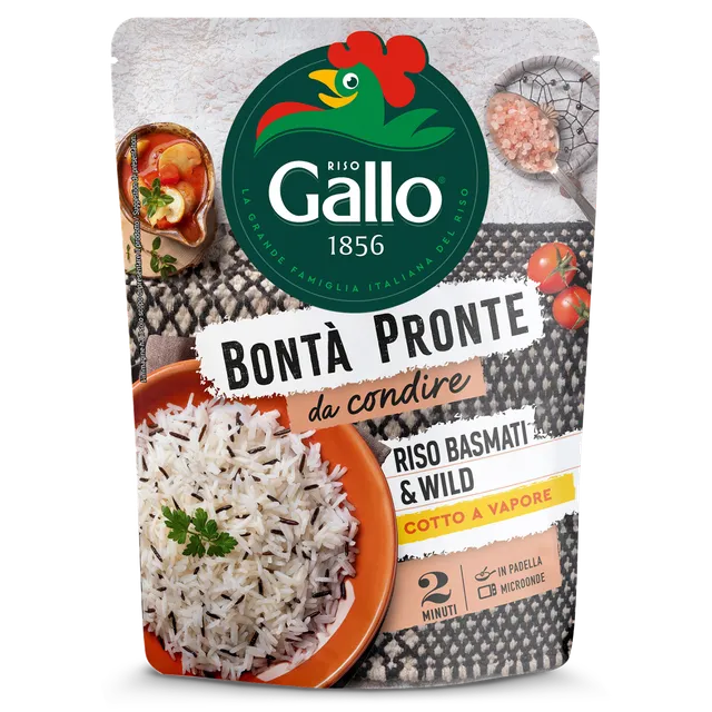 Riso Gallo Bontà Pronte Basmati Wild Fertigreis 250g Beilage