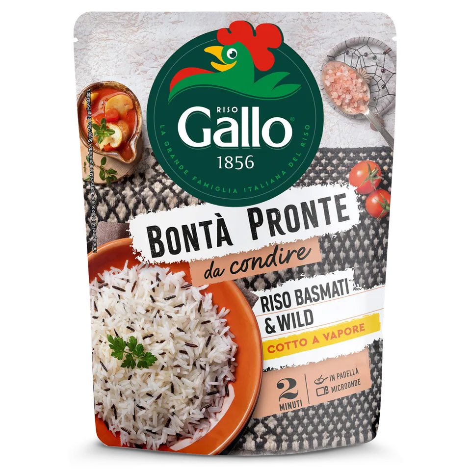Riso Gallo Bontà Pronte Basmati Wild Fertigreis 250g Beilage