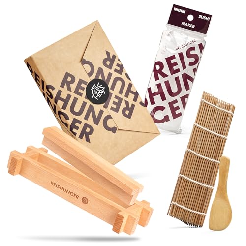 Reishunger Sushi Equipment Box Sushi-Set Holz
