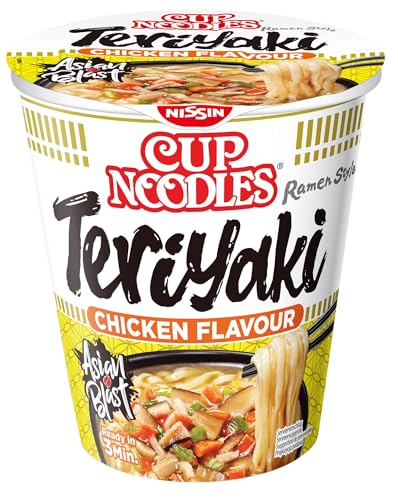 Nissin Cup Noodles Teriyaki Instant-Nudeln 67 g
