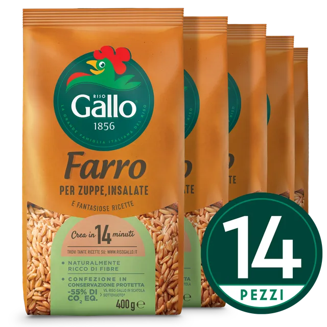 Riso Gallo Farro Getreide Dinkel faserreich Outlet