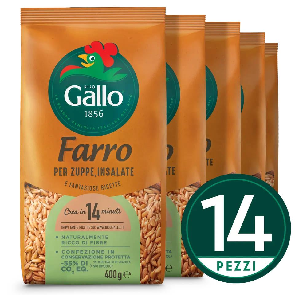 Riso Gallo Farro Getreide Dinkel faserreich Outlet
