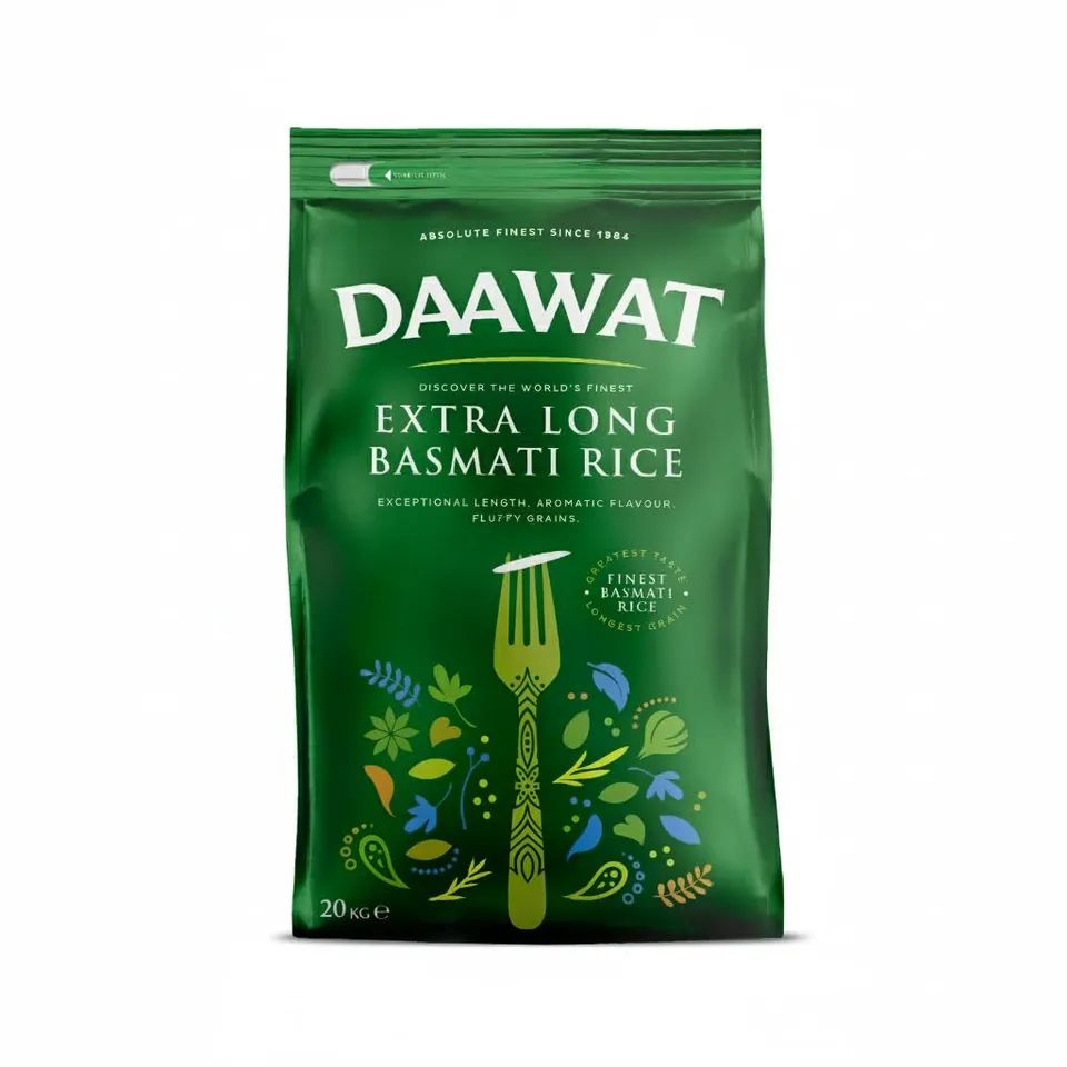 Daawat Extra Long Basmati Reis 20kg extra lang