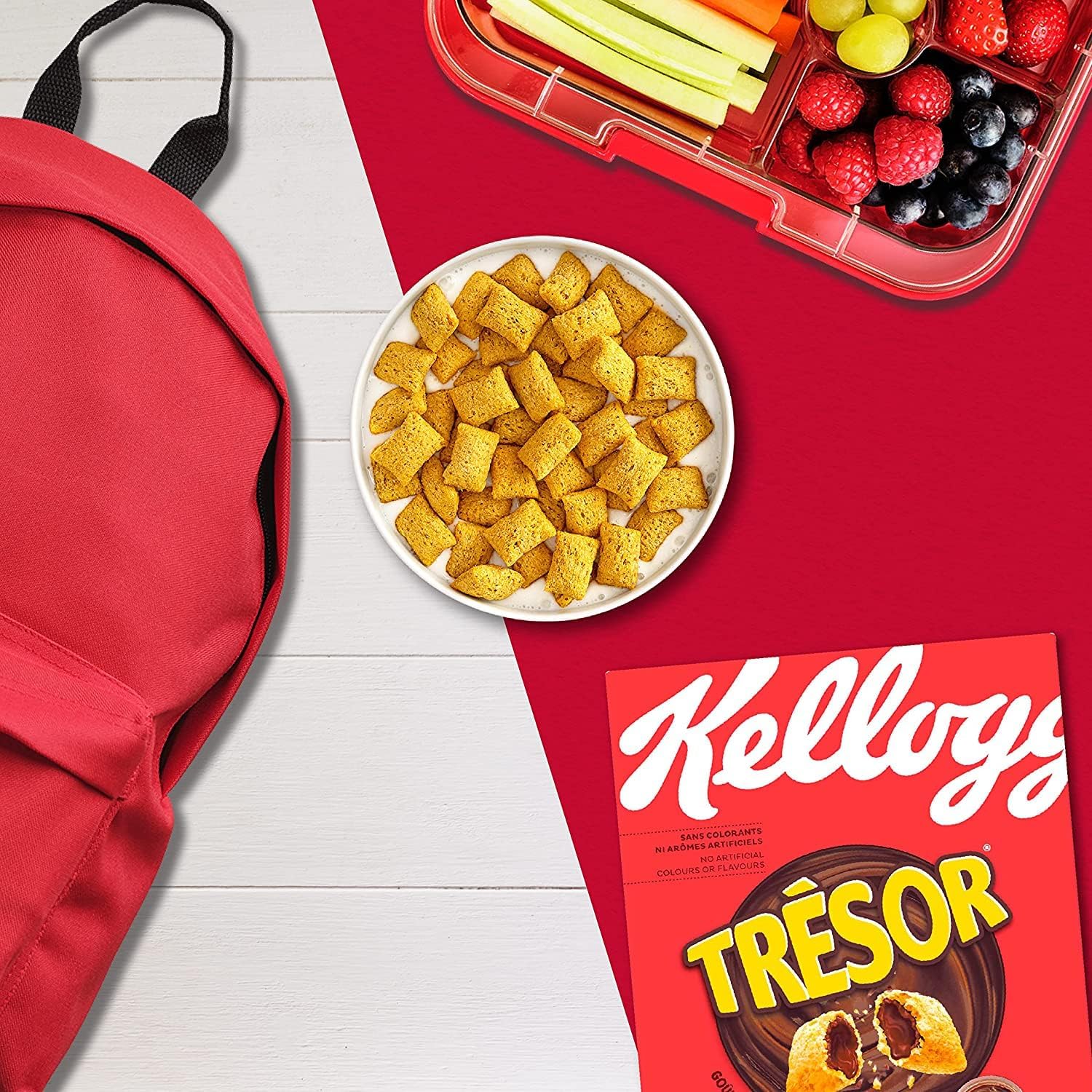 Kellogg's Tresor Choco Nut Cerealien 6er Pack knusprig